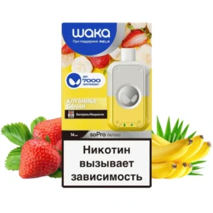 4-WAKA-soPro-PA-7000-клубника-банан-strawberry-banana-упаковка-(waka-club.ru)